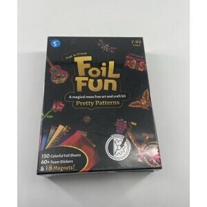 Skillmatics Art And Craft Activity - Foil Fun Pretty Patterns, Mess Free Art New